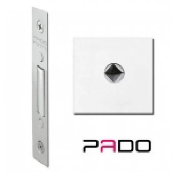 Pado fechadura auxiliar Milano inox