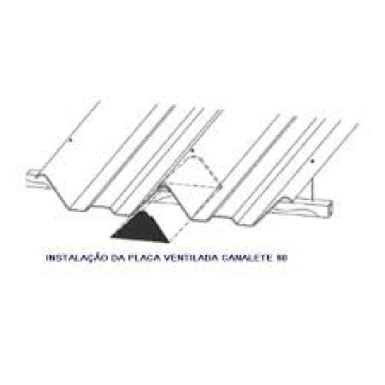Placa de Ventila��o para Canalete (90)