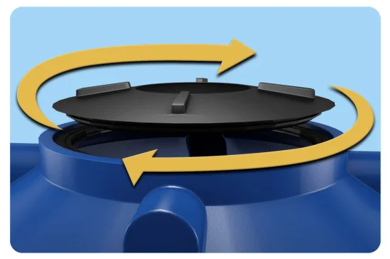 Tanque de Polietileno 2.500L