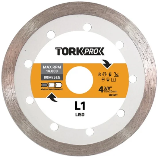 Disco de Corte Liso TorkPro