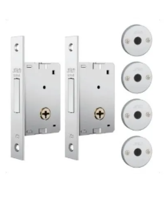 Stam Fechadura auxiliar 1001 redonda inox