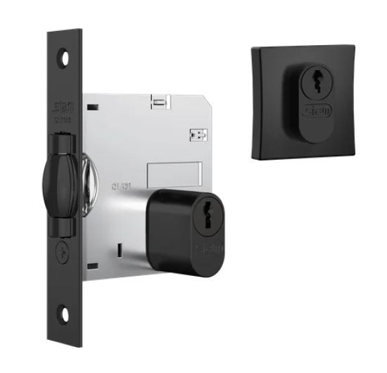 STAM TRINCO ROLETE 1005 ROSETA QUADRADA PRETO FOSCO