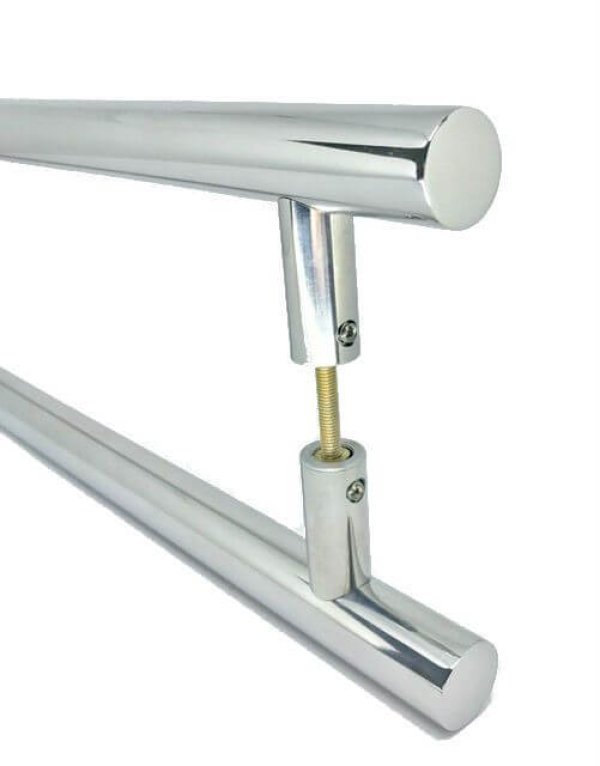 PUXADOR PARA PORTA DUPLO POSITANO INOX 304 - COD 730