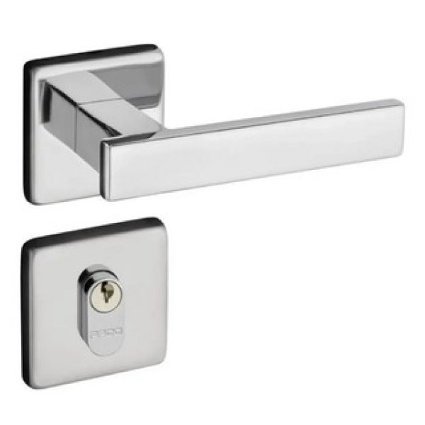 Pado Concept Roseta Quadrada Cromada
