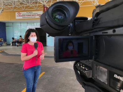 TV Tem entrevista assessora do time de resposta rpida do Hospital Estadual sobre 1 ano de pandemia