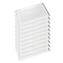 10 Assadeiras Gn Alumnio Perfurada Estamp.53,5X32,5X1 Imeca