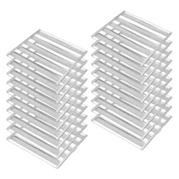 20 Esteiras Assadeira Po Francs 5870 de 5 Tiras 7cm Imeca