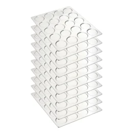 10 Assadeiras Formas Po Hamburguer 20 Cavidades 58x70 Imeca