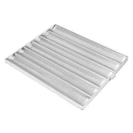 Esteira Canaleta 6 Ondas Perfurada Alumnio 58x70 Imeca