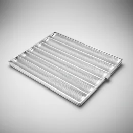 Esteira Canaleta 6 Ondas Perfurada Alum�nio 58x70 Imeca