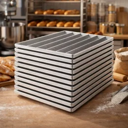 10 Esteira Canaleta 6 ondas Perfurada Alum�nio 58X70 Imeca