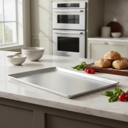 Assadeiras Alum�nio Lisa Estampada 60X40X2 Imeca