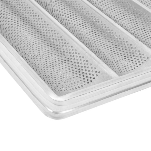 10 Esteira Canaleta 6 ondas Perfurada Alum�nio 58X70 Imeca