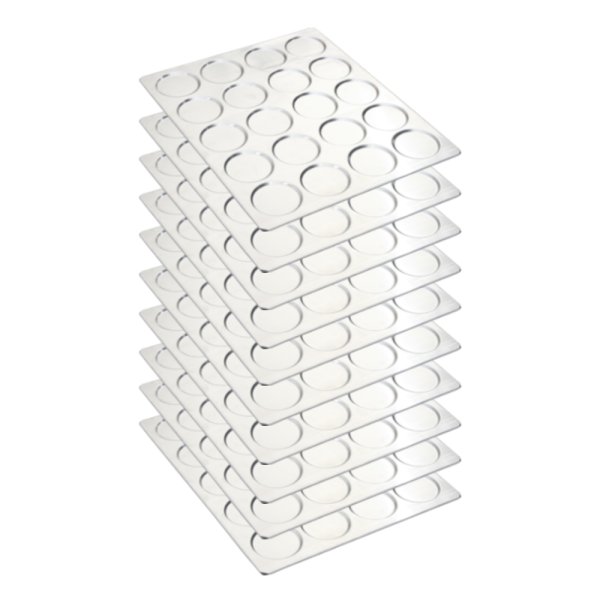 10 Assadeiras Formas P�o Hamburguer 20 Cavidades 58x70 Imeca