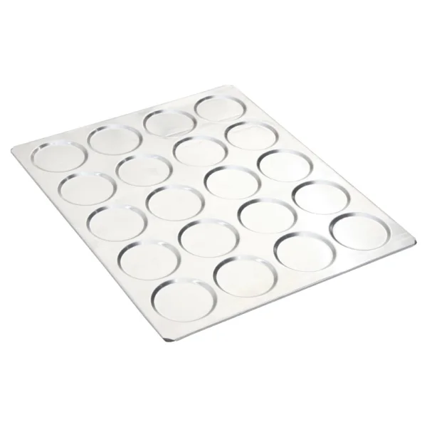 Assadeira Formas Po Hamburguer 20 Cavidades 58x70 Imeca