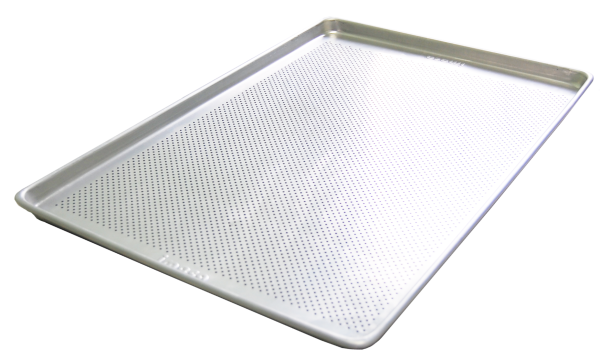 10 Assadeiras Alum�nio Perfurada Estampada 60X40X2 Imeca