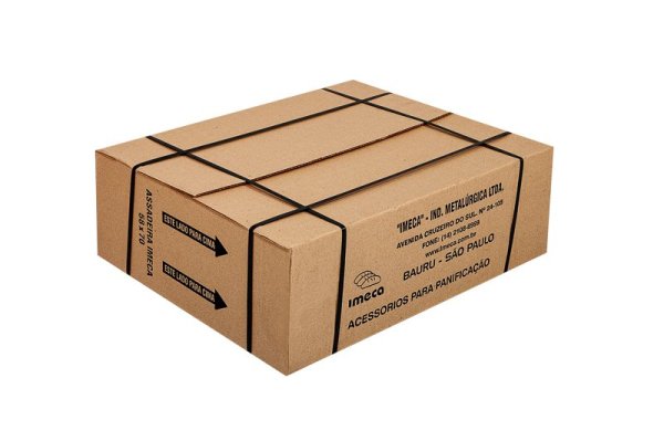 10 Assadeiras Alum�nio Perfurada 58x70x3,5cm 0,8mm Imeca