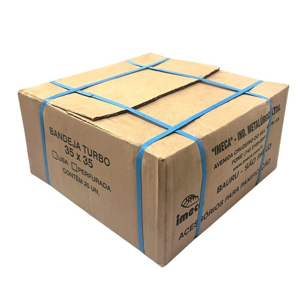 5 Assadeiras Alum�nio Perfurada Estampada 35X35X1 Imeca