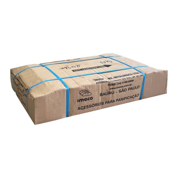 5 Assadeiras Gn Alum�nio Lisa Estampada 53,5X32,5X1 Imeca