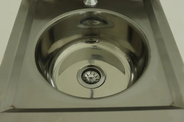 Lavatório Inox 430 com Cuba 300x150 (Imeca)