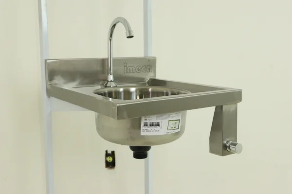 Lavatório Inox 430 com Cuba 300x150 (Imeca)
