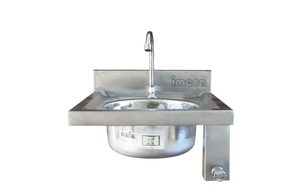 Lavatório Inox 430 com Cuba 300x150 (Imeca)