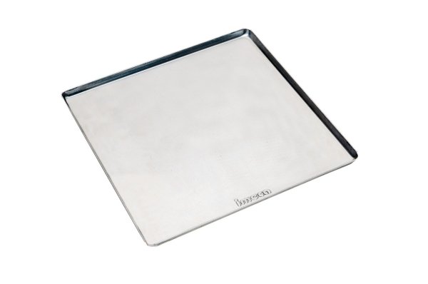 5 Assadeiras Alum�nio Lisa Estampada 35X35X1 Imeca