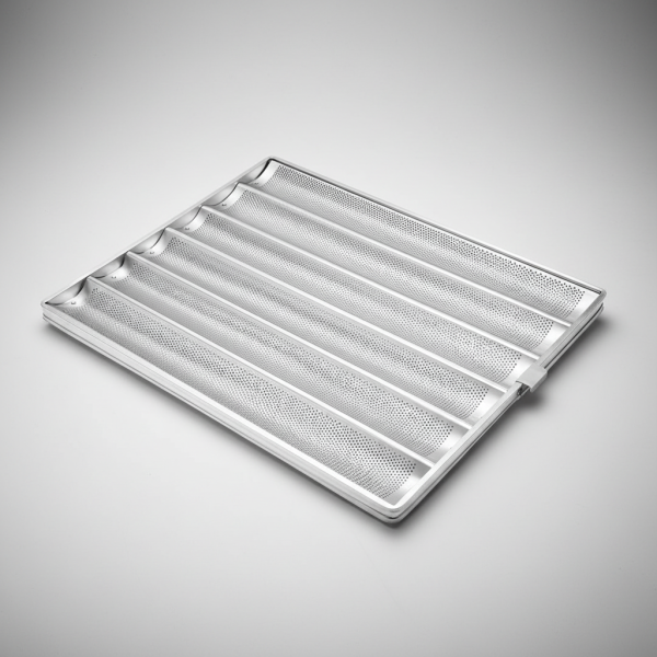 10 Esteira Canaleta 6 ondas Perfurada Alum�nio 58X70 Imeca