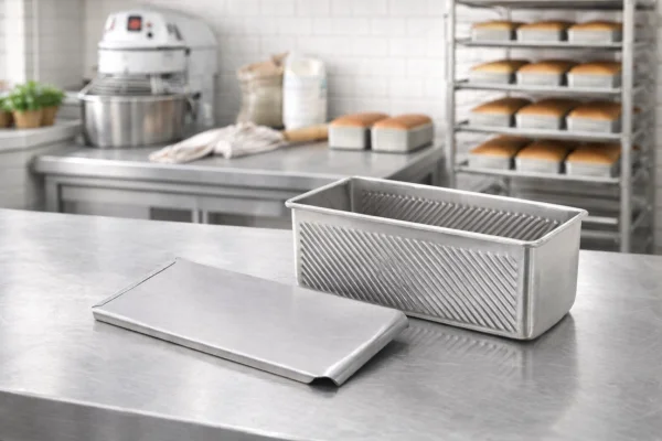 5 Formas para P�o de Forma Com Tampa Em Alum�nio 30X10X10 Imeca