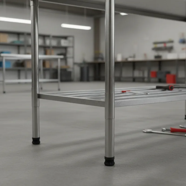Mesa A�o Inox 430 Desmont�vel 1,90X0,70 Multiuso Imeca