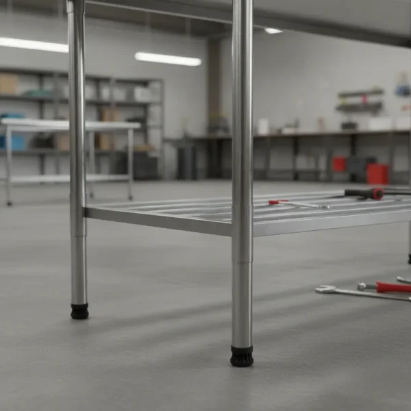 Mesa A�o Inox 430 Desmont�vel 1,90X0,70 Multiuso Imeca