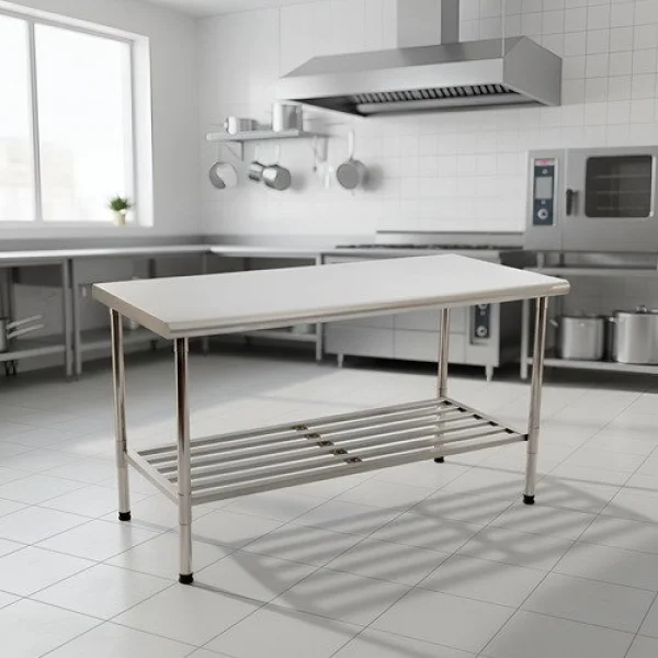 Mesa A�o Inox 430 Desmont�vel 1,50X0,70 Multiuso Imeca