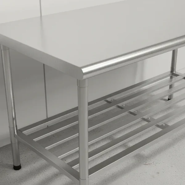 Mesa A�o Inox 430 Desmont�vel 1,50X0,70 Multiuso Imeca