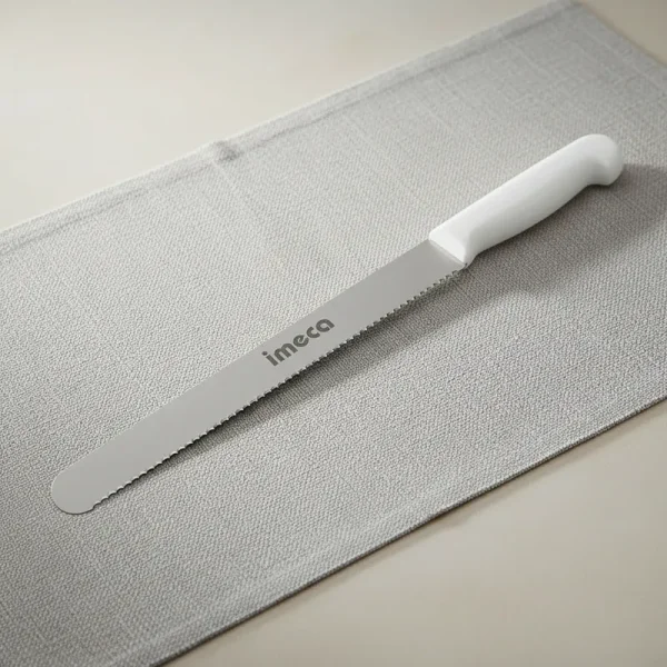 Faca de Serrilha em Inox 38cm Imeca