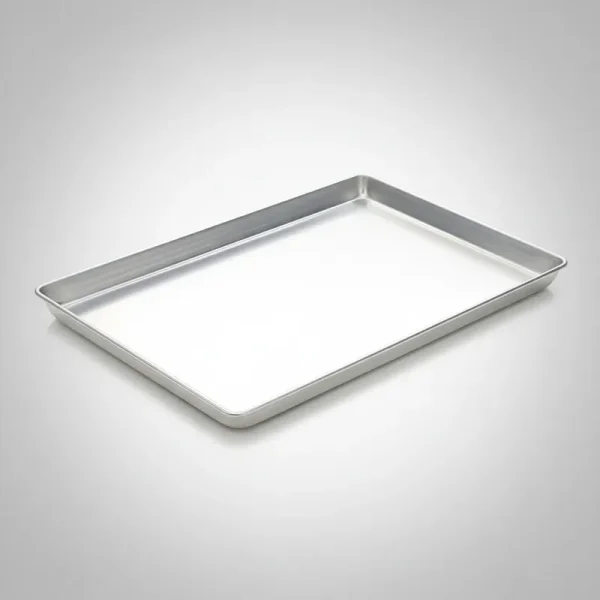 10 Assadeiras Alum�nio Lisa Estampada 62X36X3,5 Imeca