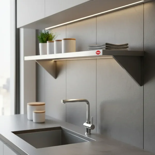 Prateleira A�rea 1,00x0,40 Inox 430 Imeca