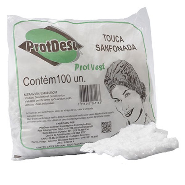 Touca Sanfonada Descart�vel
