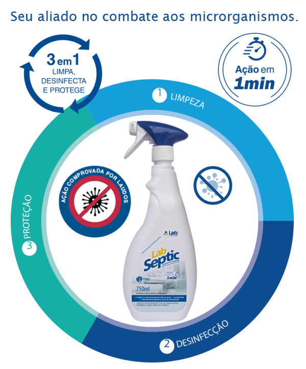 Labseptic Spray Espuma