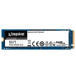 SSD 500 GB Kingston NV2, M.2 2280 PCIe, NVMe, Leitura: 3500 MB/s e Gravao: 2100 MB/s - SNV2S/500G