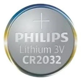 Bateria De Litio CR2032 3V Philips Unidade