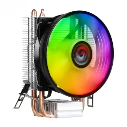 Cooler Para Processador PCYes Lorx, Rainbow, 92mm, Intel-AMD, Black, ACLX92RB
