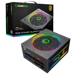 Fonte Gamemax Modular  550W / ATX / 50-60Hz - 80 Plus  (RGB-550)