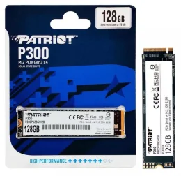SSD, 128GB, Patriot, P300, M.2, 2280, NVME PCIE, GEN3 X4, P300P128GM28