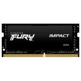 Memria Kingston Fury Impact, 8GB, 3200MHz, DDR4, CL20, Para Notebook - KF432S20IB/8