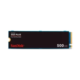 SSD 500GB SanDisk Plus NVMe, M.2, PCle, Gen3, Leitura 3.000 e Gravao acima de 3.000 - SDSSDA3N-500G-G26