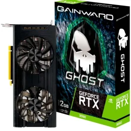 Placa de Vdeo Gainward NVIDIA GeForce RTX 3060 Ghost 190AU, 12GB GDDR6, 192 Bits, Dual FAN - NE63060019K9
