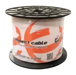 CABO CFTV CONNECT CABLE 40/8-VIAS AZUL BOBINA 305MTS - MUCA3202