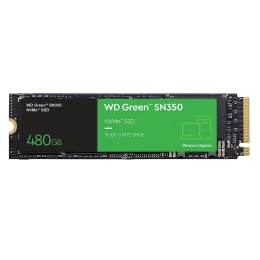 SSD 480GB WD Green PC SN350, PCIe, NVMe, Leitura: 2400MB/s e Gravao: 1650MB/s - WDS480G2G0C