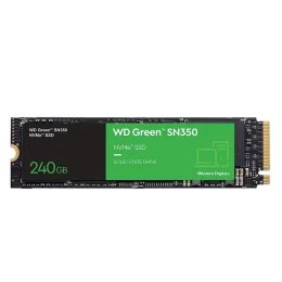 SSD 240 GB WD Green PC SN350, PCIe, NVMe, Leitura: 2400MB/s e Gravao: 900MB/s - WDS240G2G0C