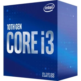 Processador Intel Core I3-10100, 3.60GHz (4.3GHz Turbo), Cache 6MB, LGA 1200 - BX8070110100